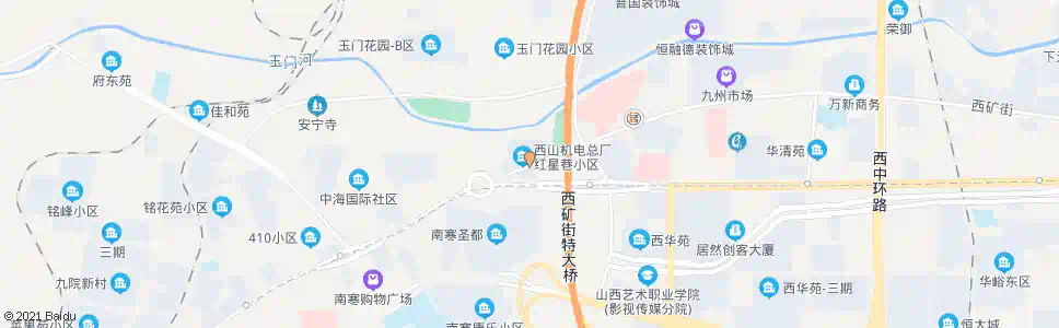 太原西矿街红星巷口_公交站地图_太原公交_妙搜公交查询2025