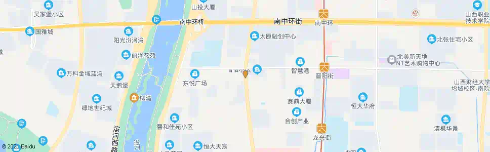 太原平阳南路晋阳街口_公交站地图_太原公交_妙搜公交查询2025
