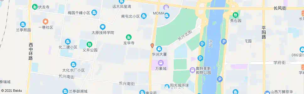 太原晋祠路长兴北街口_公交站地图_太原公交_妙搜公交查询2025