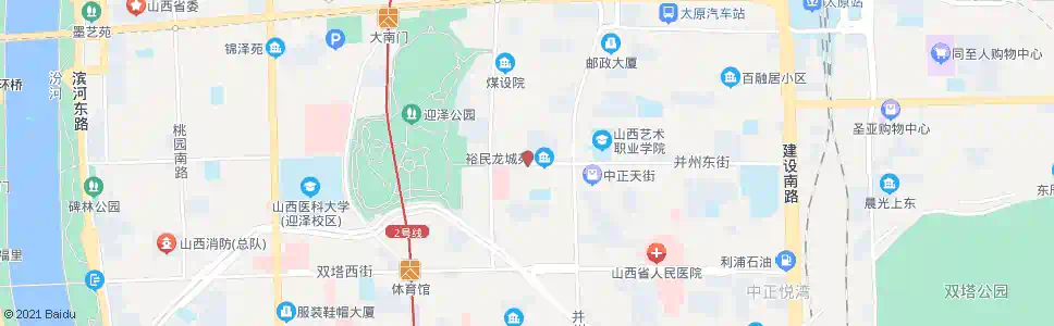 太原并州西街_公交站地图_太原公交_妙搜公交查询2025