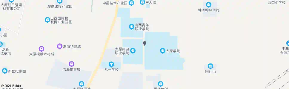 太原晋中学院西门_公交站地图_太原公交_妙搜公交查询2025