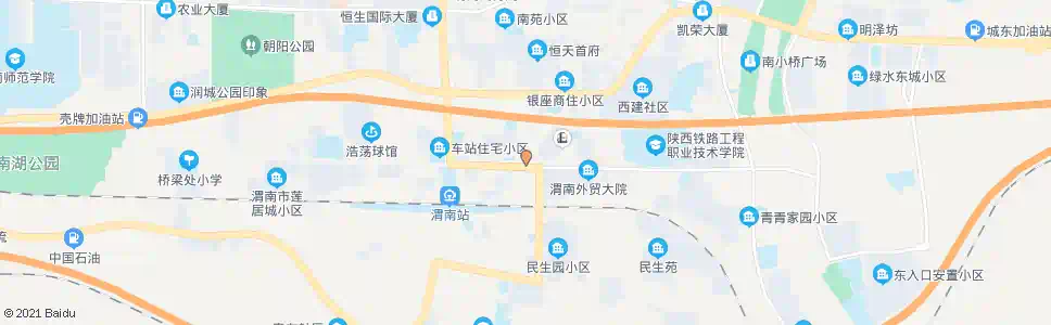 渭南站南派出所_公交站地图_渭南公交_妙搜公交查询2025