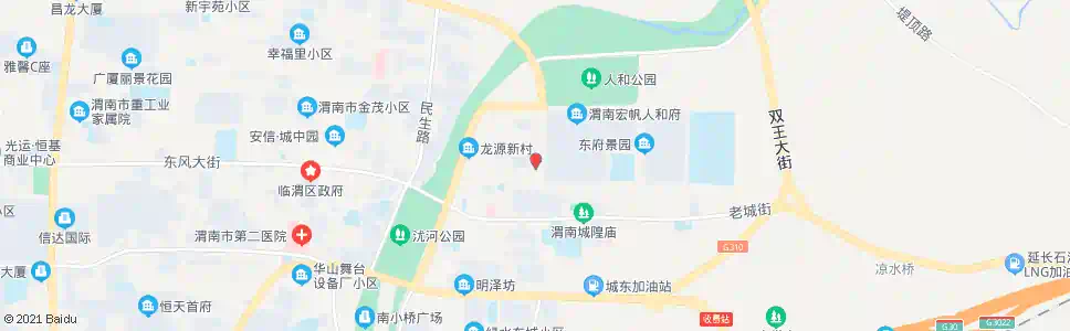 渭南农园十字_公交站地图_渭南公交_妙搜公交查询2025