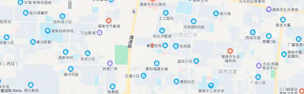 渭南六泉路十字_公交站地图_渭南公交_妙搜公交查询2025