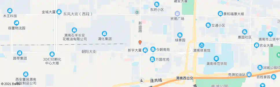渭南工行家属院_公交站地图_渭南公交_妙搜公交查询2025