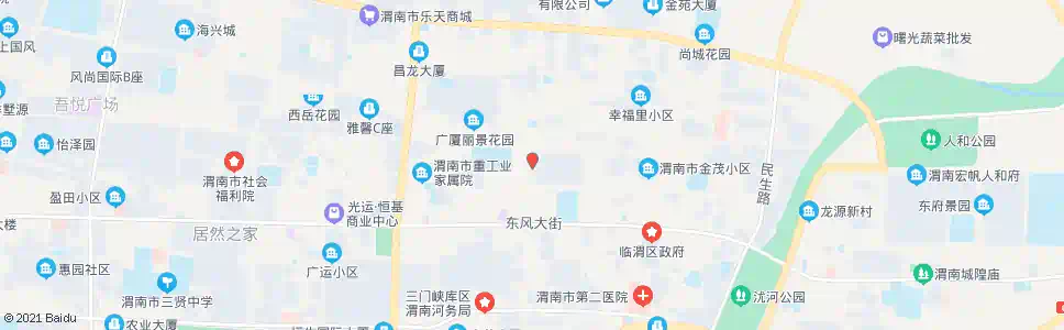渭南解放路_公交站地图_渭南公交_妙搜公交查询2025