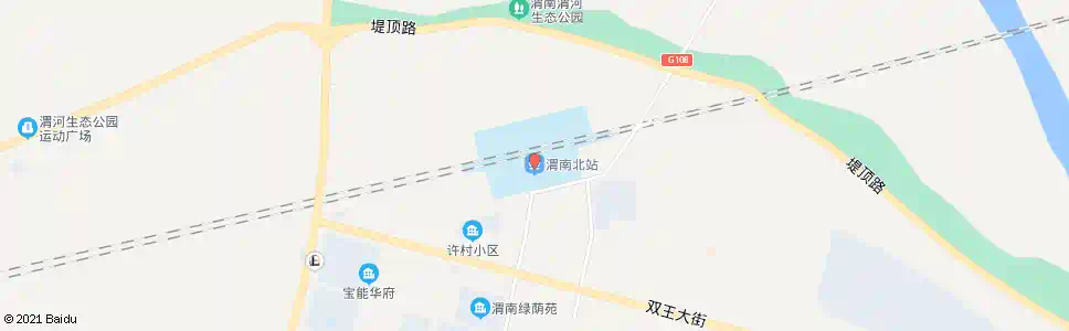 渭南渭南北站_公交站地图_渭南公交_妙搜公交查询2025