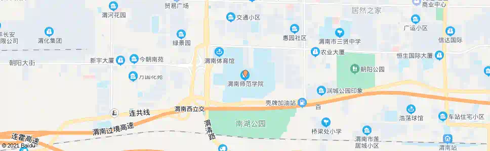 渭南师院老区_公交站地图_渭南公交_妙搜公交查询2025