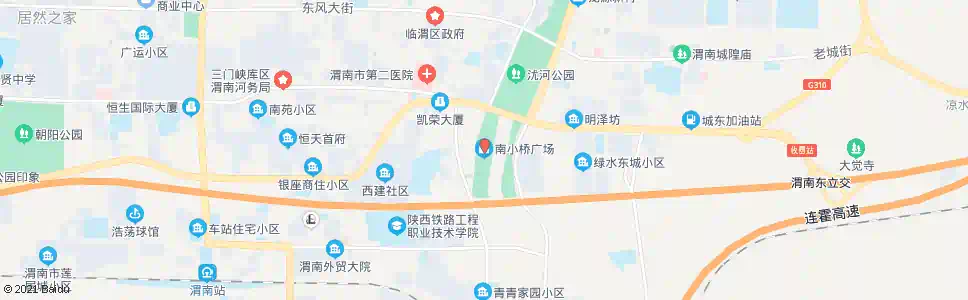 渭南南小桥_公交站地图_渭南公交_妙搜公交查询2025