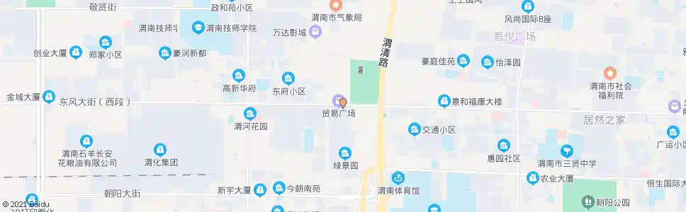 渭南贸易广场_公交站地图_渭南公交_妙搜公交查询2025