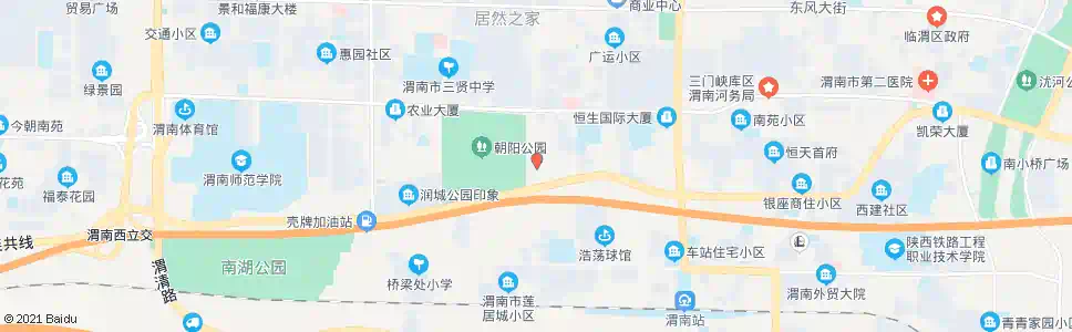 渭南金水路_公交站地图_渭南公交_妙搜公交查询2025