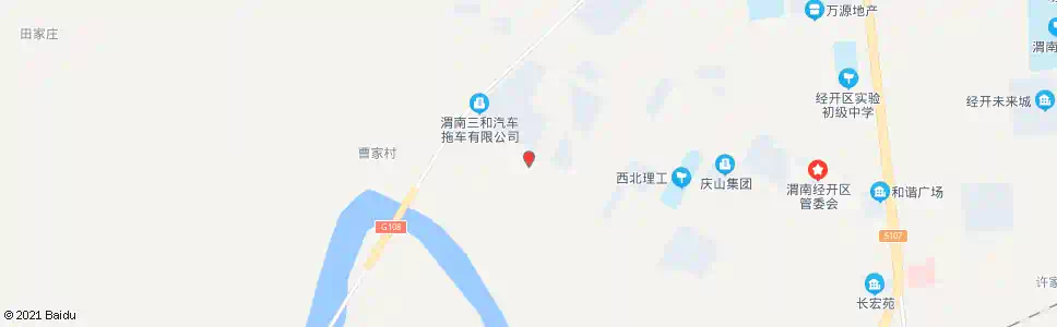 渭南白杨集团_公交站地图_渭南公交_妙搜公交查询2025