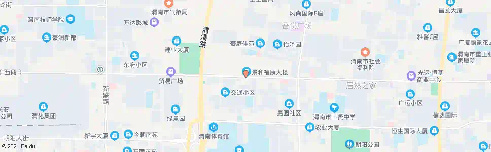 渭南三贤路十字_公交站地图_渭南公交_妙搜公交查询2025