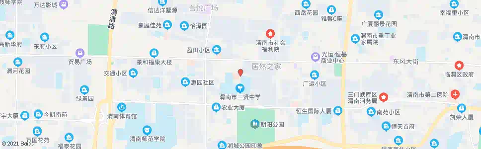 渭南人民银行_公交站地图_渭南公交_妙搜公交查询2025
