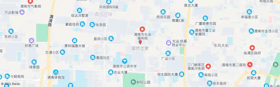 渭南豪润御城_公交站地图_渭南公交_妙搜公交查询2025