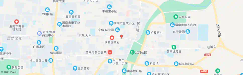 渭南象山商场_公交站地图_渭南公交_妙搜公交查询2025
