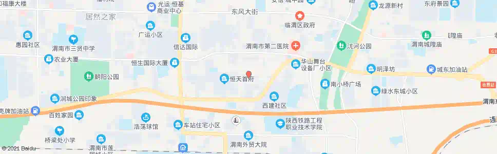 渭南解放影院_公交站地图_渭南公交_妙搜公交查询2025