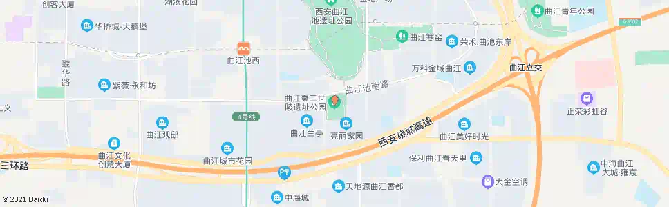 西安秦二世陵遗址公园_公交站地图_西安公交_妙搜公交查询2025