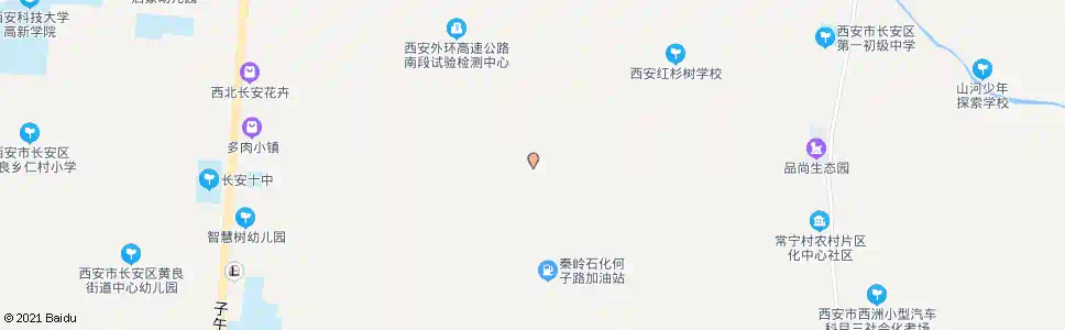 西安新庄路口_公交站地图_西安公交_妙搜公交查询2025