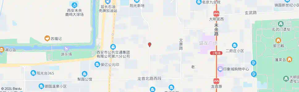 西安明光路方新路口_公交站地图_西安公交_妙搜公交查询2025