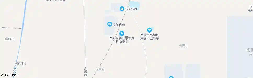 西安户县交警大队_公交站地图_西安公交_妙搜公交查询2025