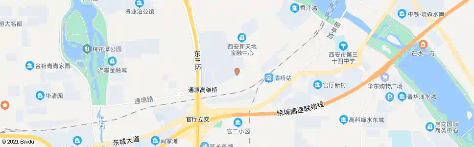 西安东郊车管所_公交站地图_西安公交_妙搜公交查询2025