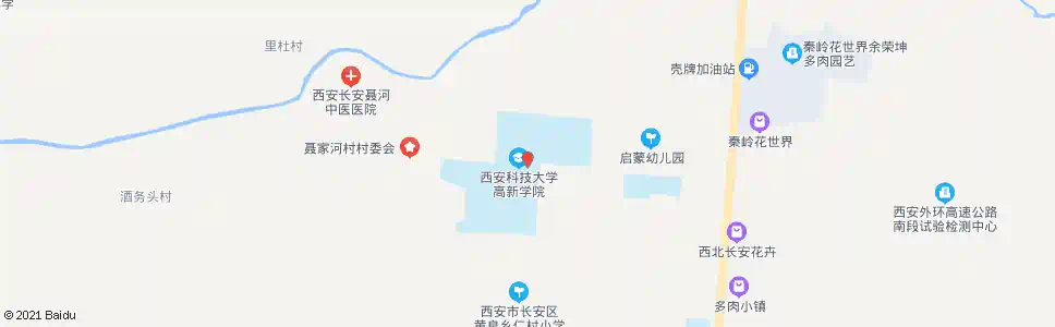 西安西科大高新学院_公交站地图_西安公交_妙搜公交查询2025