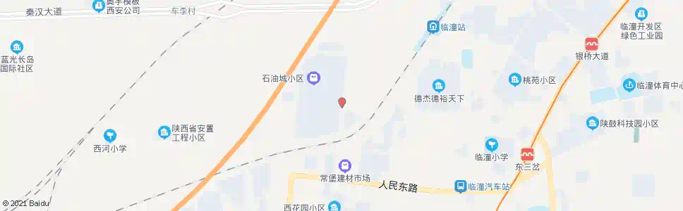 西安石油城_公交站地图_西安公交_妙搜公交查询2025