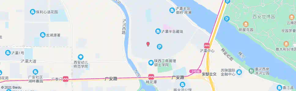 西安浐灞欧亚中学_公交站地图_西安公交_妙搜公交查询2025