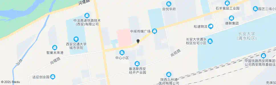 西安尚稷路草滩七路口_公交站地图_西安公交_妙搜公交查询2025