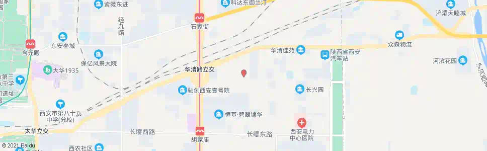 西安胡家庙粮油市场_公交站地图_西安公交_妙搜公交查询2025