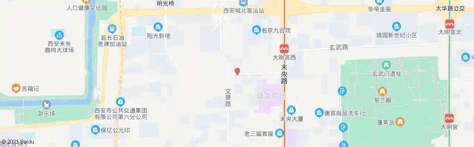 西安纬二十九街_公交站地图_西安公交_妙搜公交查询2025