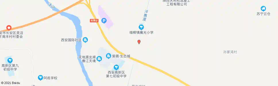 西安李家桥_公交站地图_西安公交_妙搜公交查询2025