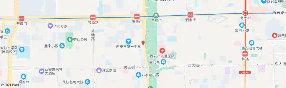 西安红星集团_公交站地图_西安公交_妙搜公交查询2025