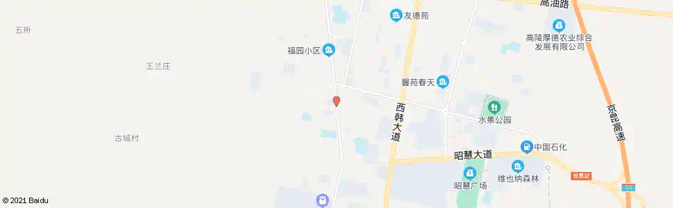 西安高陵南新街十字_公交站地图_西安公交_妙搜公交查询2025