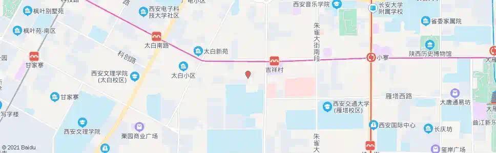 西安四季东巷_公交站地图_西安公交_妙搜公交查询2025