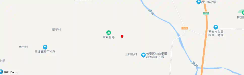 西安三府衙村中_公交站地图_西安公交_妙搜公交查询2025