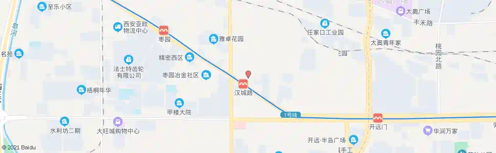 西安城西客运站_公交站地图_西安公交_妙搜公交查询2025