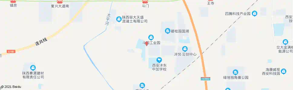 西安镐京村(轨道交通学校)_公交站地图_西安公交_妙搜公交查询2025