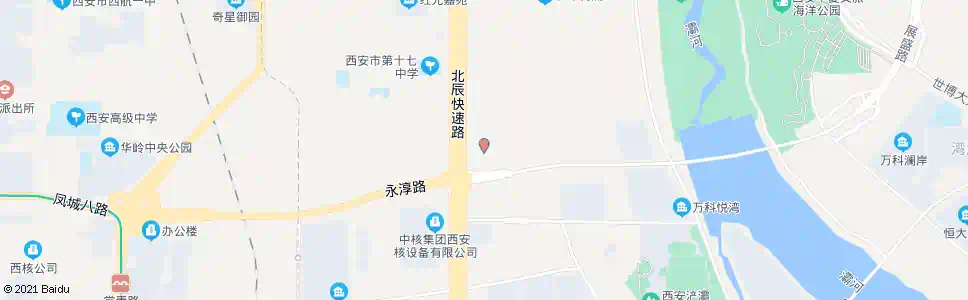 西安东方红路十字_公交站地图_西安公交_妙搜公交查询2025