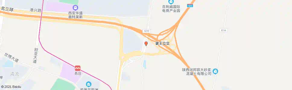西安世园旅汽基地_公交站地图_西安公交_妙搜公交查询2025