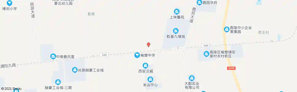 西安高陵区法院_公交站地图_西安公交_妙搜公交查询2025