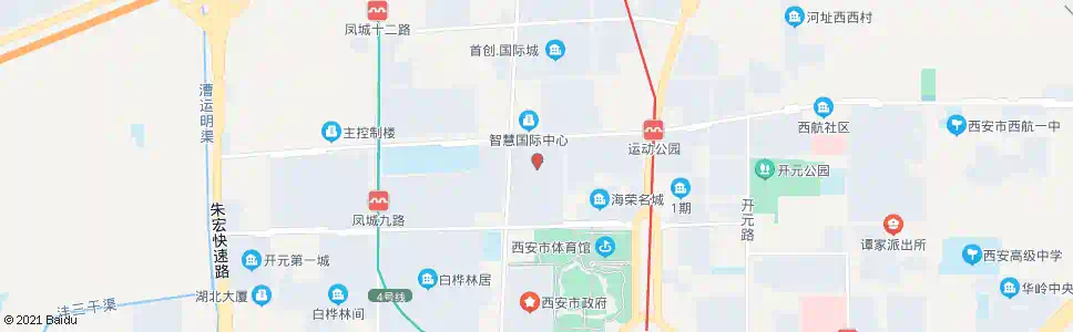 西安金源御景_公交站地图_西安公交_妙搜公交查询2025