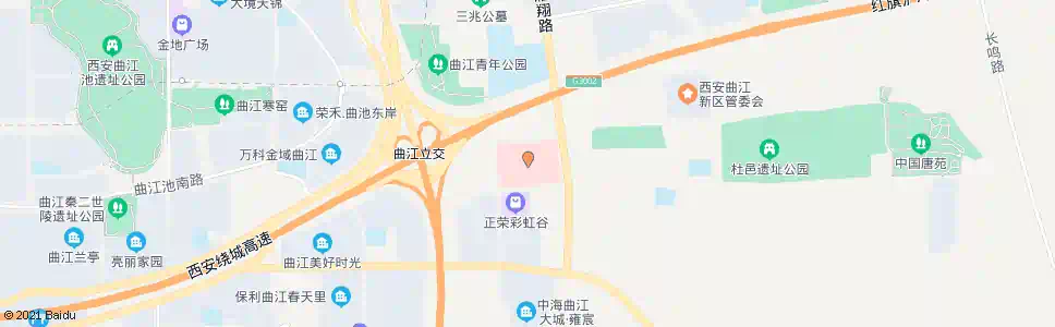 西安雁翔路杜陵邑南路口(西北妇女儿童医院)_公交站地图_西安公交_妙搜公交查询2025