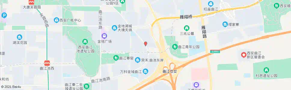 西安芙蓉东路寒窑路口_公交站地图_西安公交_妙搜公交查询2025