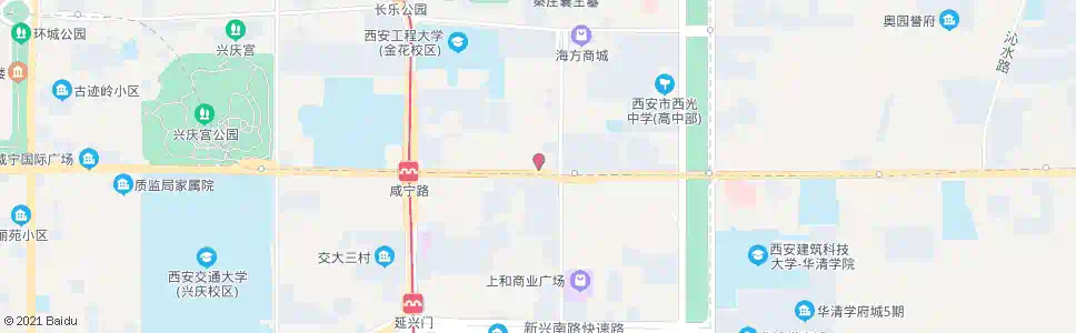 西安国棉三厂_公交站地图_西安公交_妙搜公交查询2025