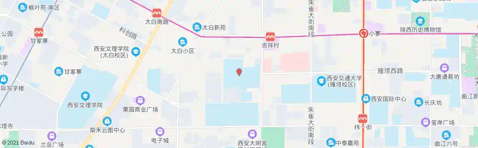 西安省肿瘤医院(西安美术学院)_公交站地图_西安公交_妙搜公交查询2025