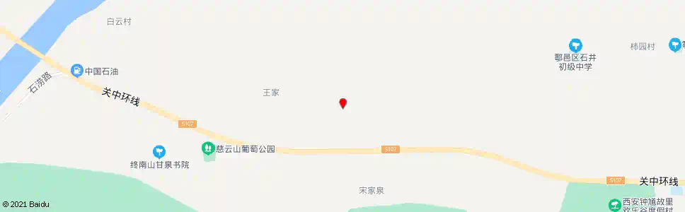 西安王家庄_公交站地图_西安公交_妙搜公交查询2025