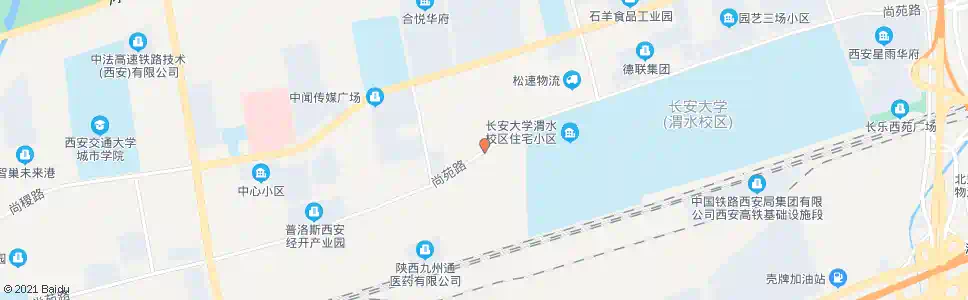 西安尚苑大普产业园_公交站地图_西安公交_妙搜公交查询2025
