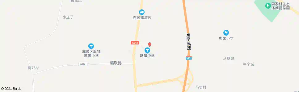 西安高陵正街_公交站地图_西安公交_妙搜公交查询2025